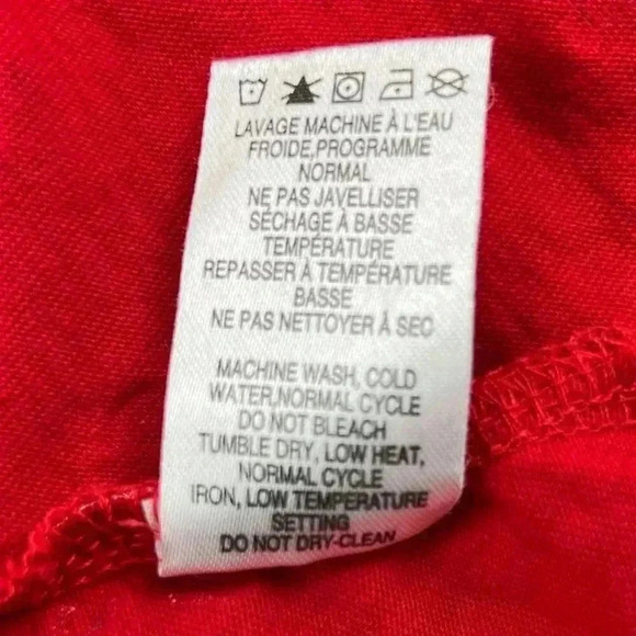 2 DYE 4 ladies floral sleeveless large dress‎ red with white flowers - Picture 11 of 11